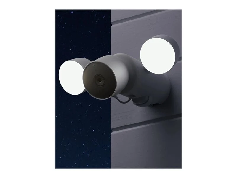 Google - Nest Cam med Projektørlys