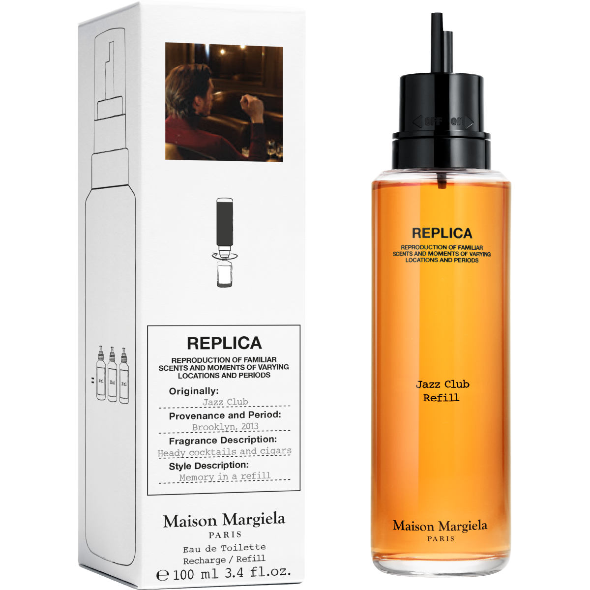 Maison Margiela REPLICA Jazz Club Eau de Toilette - Flacon Recharge