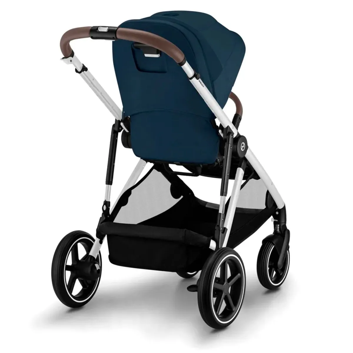 Cybex Système de voyage Poussette Gazelle S 2 + Siège d'Auto Aton2 avec Sensorsafe - Bleu Denim