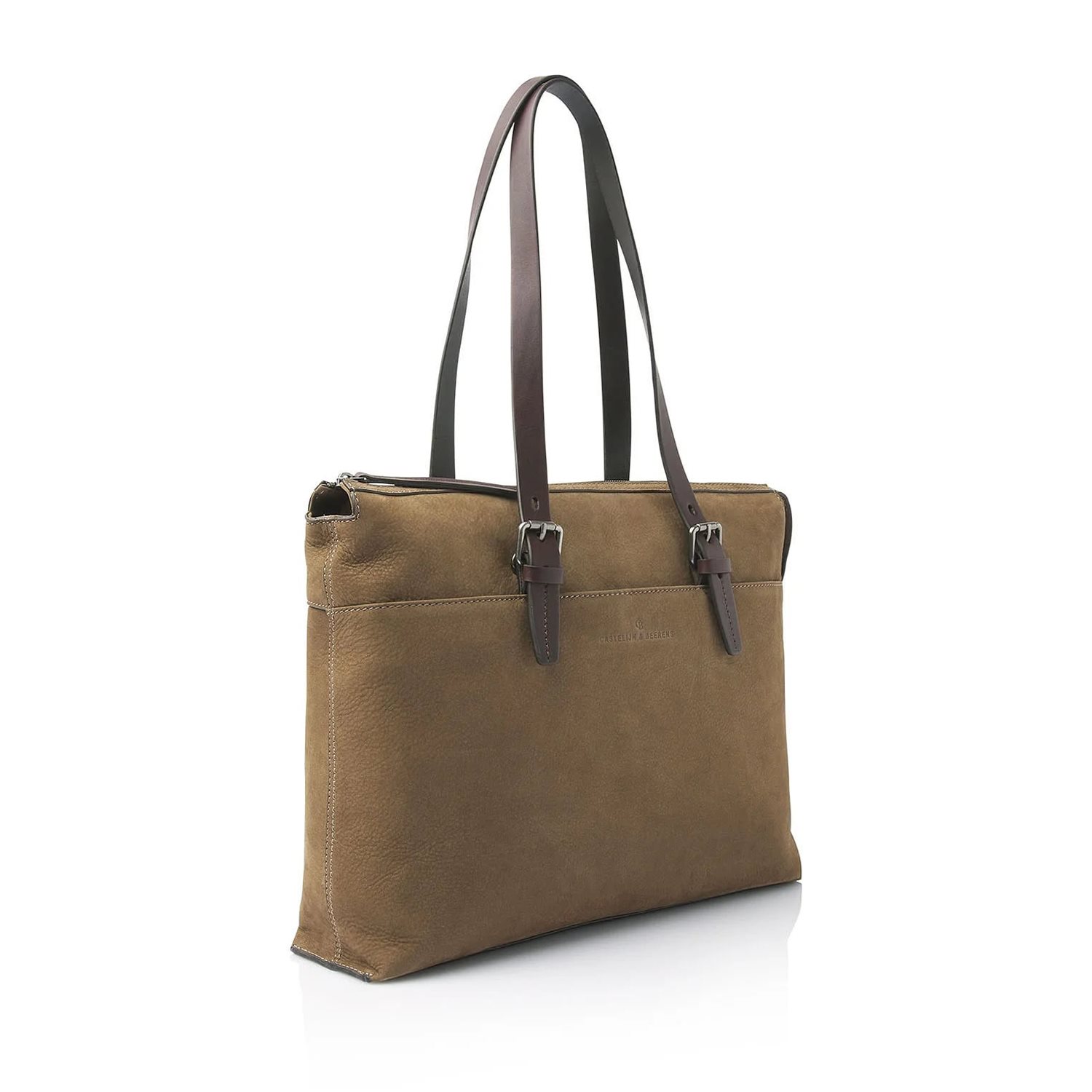 Castelijn & Beerens Nubuck Schoudertas 15.6