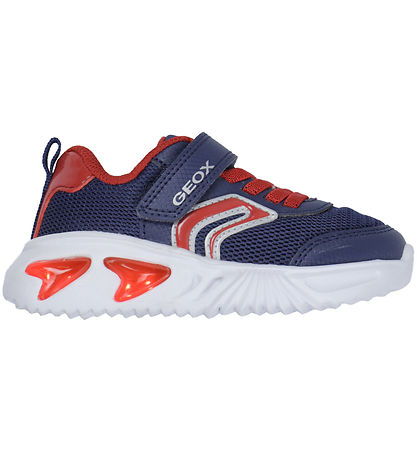 Geox Blinkschuhe - J Vorlagen - Navy/Rot