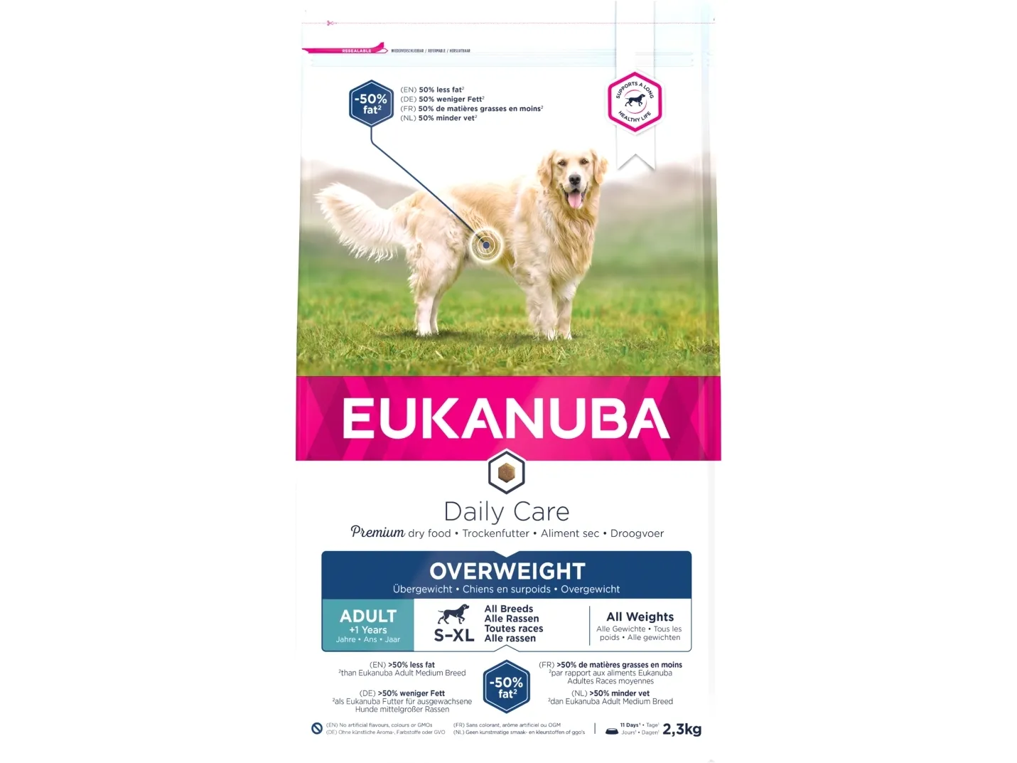 Eukanuba Euk DailyCare Overweight, Sterilized 2,3kg