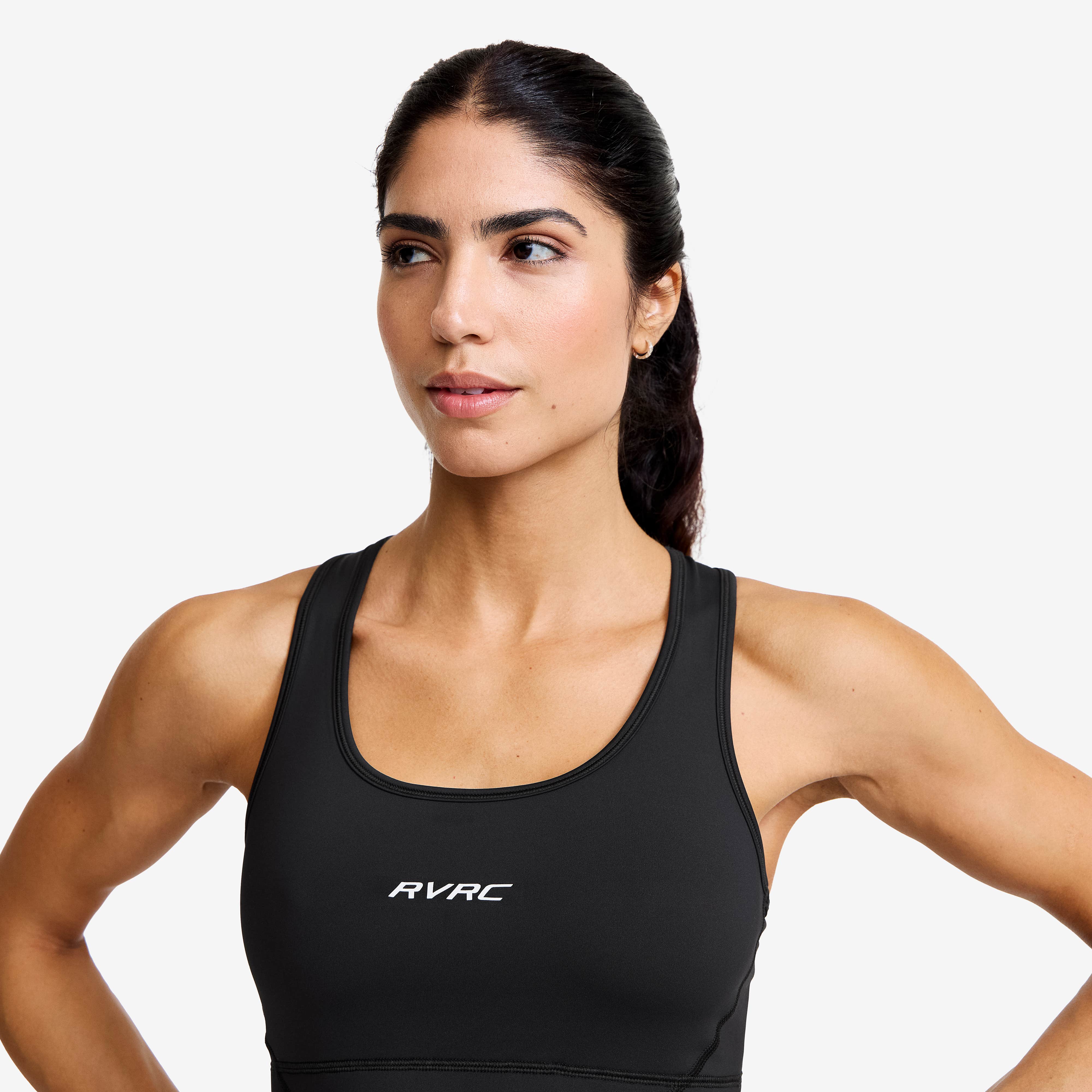 Flow Sports Bra Dame Black