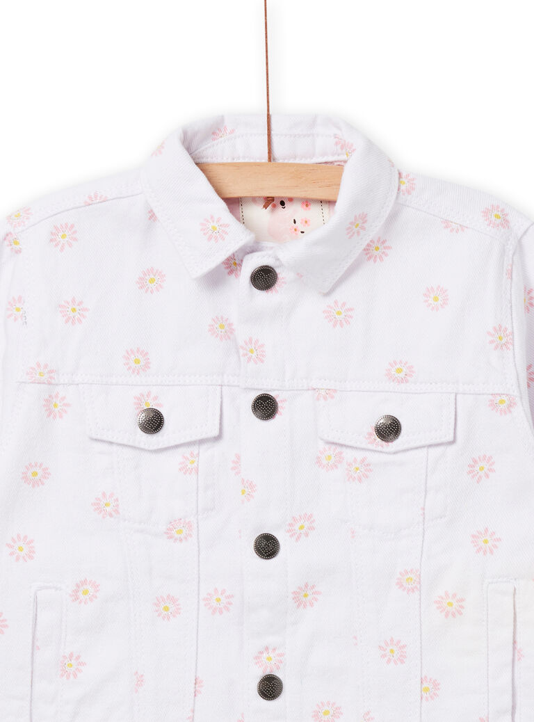 Veste écrue enfant fille