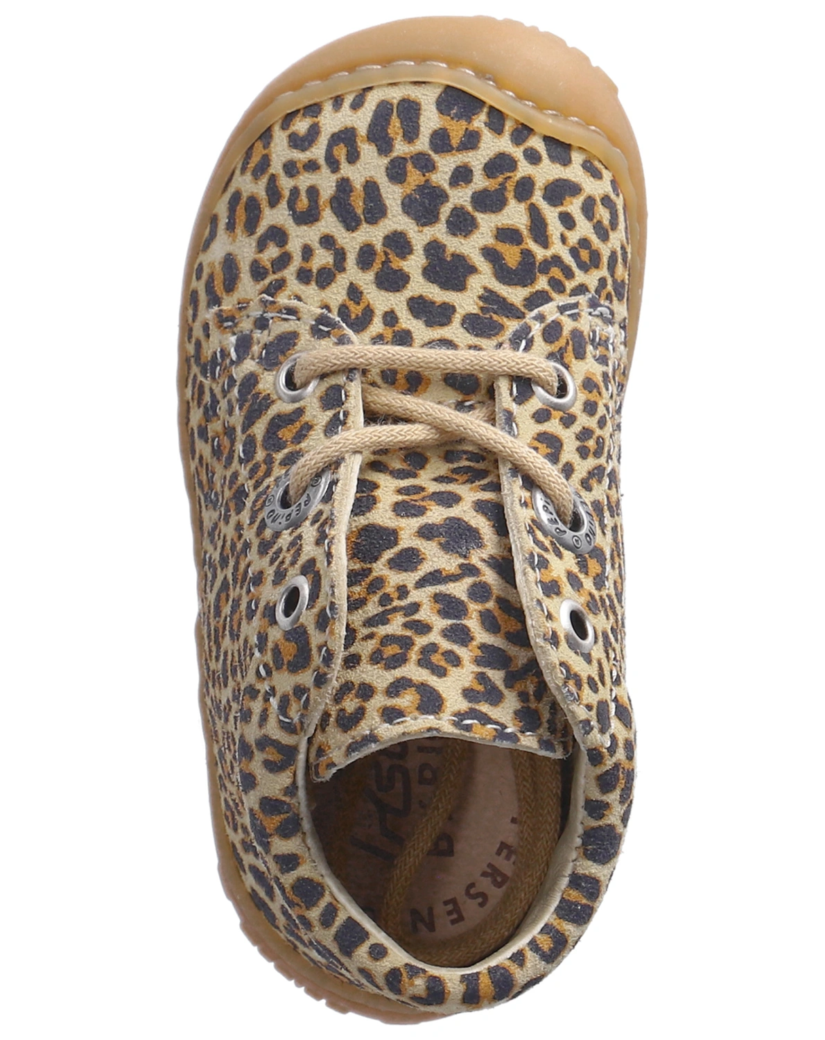 Schnür-Lauflernschuhe DOTS LEOCINO in desert