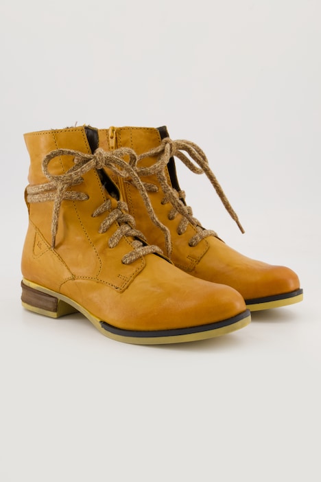 Josef Seibel Leder-Stiefeletten, Plüschfutter, Zipper