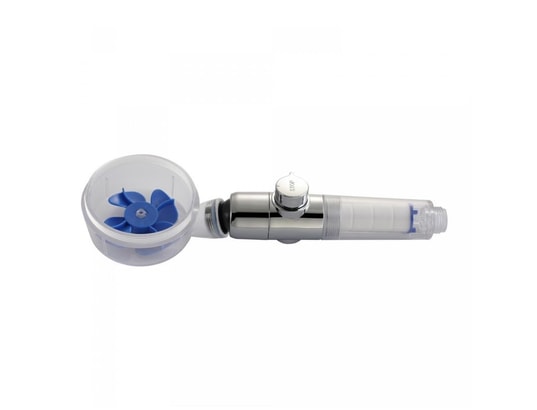 HERZBERG - Pomme et pommeau de douche Douchette à haute pression et turbocompresseur filtrant mate...