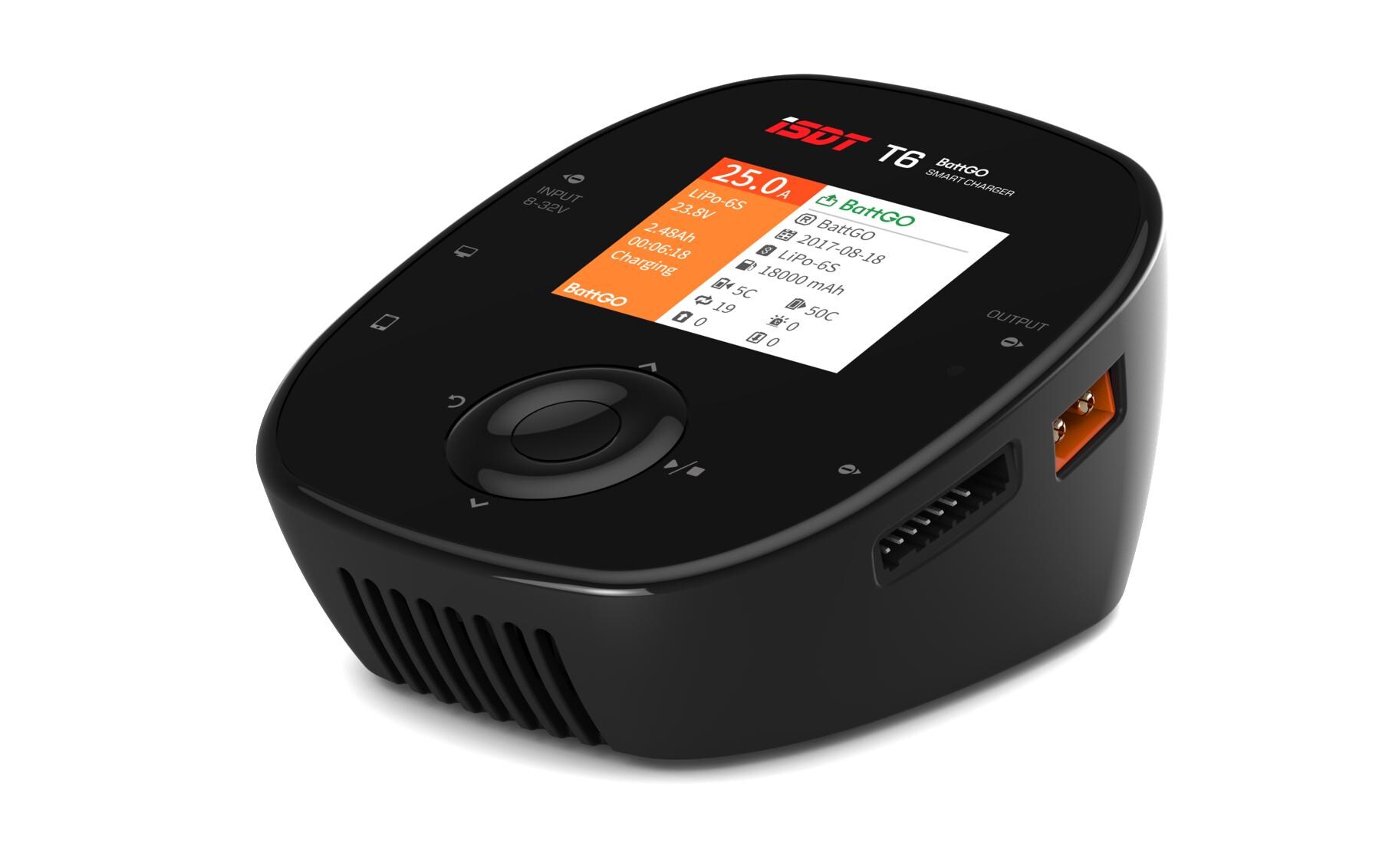 Ladegerät T6 780W DC, 1-6SKompaktes DC Ladegerät für 1-6S LiPo Akkus