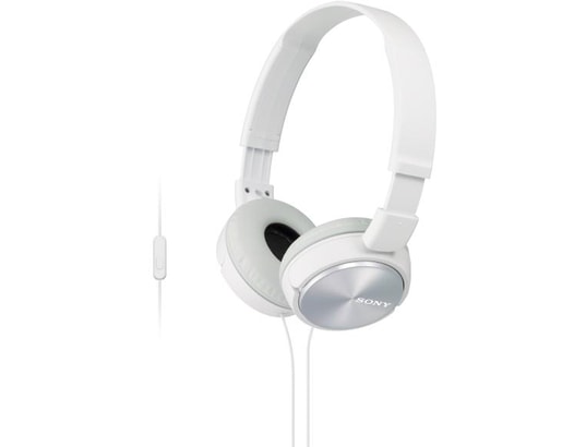 SONY - Casque audio arceau MDR-ZX310APW Blanc (avec micro)