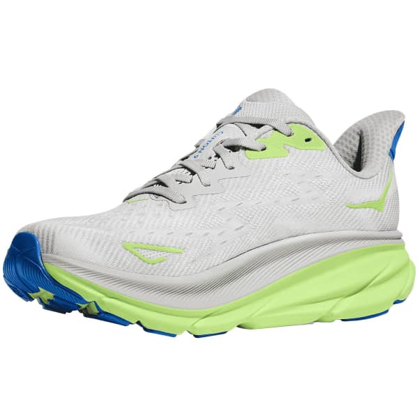 Chaussure running HOKA ONE ONE CLIFTON 9 STARDUST / ELECTRIC COBALT