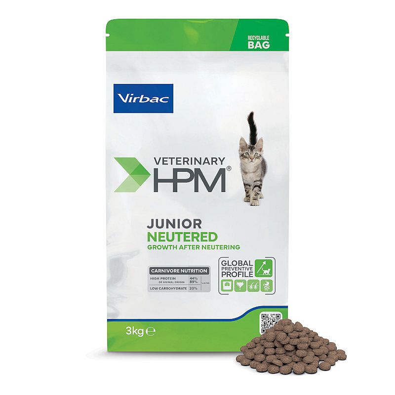 HPM Veterinary Junior Neutered Cat 1.5 kg