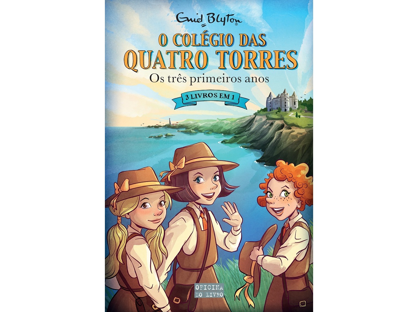 LIVRO O COLÉGIO DAS QUATRO TORRES: 3 EM 1 DE ENID BLYTON