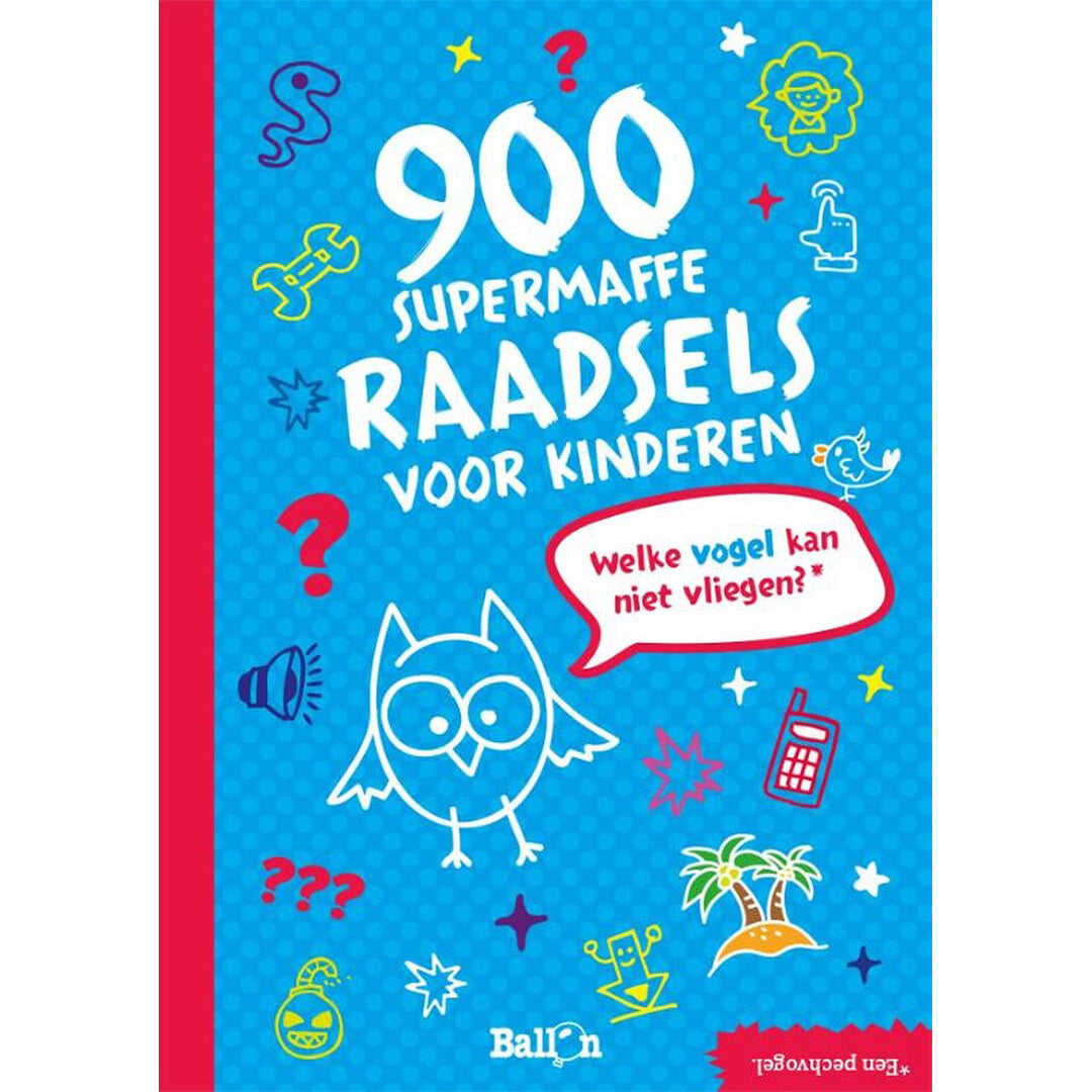 Raadselboek 900 supermaffe raadsels voor kinderen