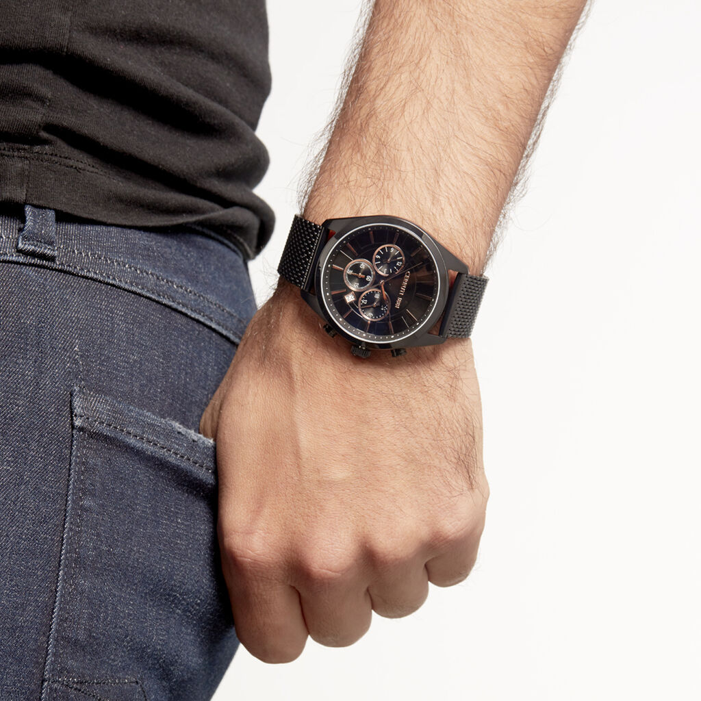 Montre Cerruti Grottamare Noir