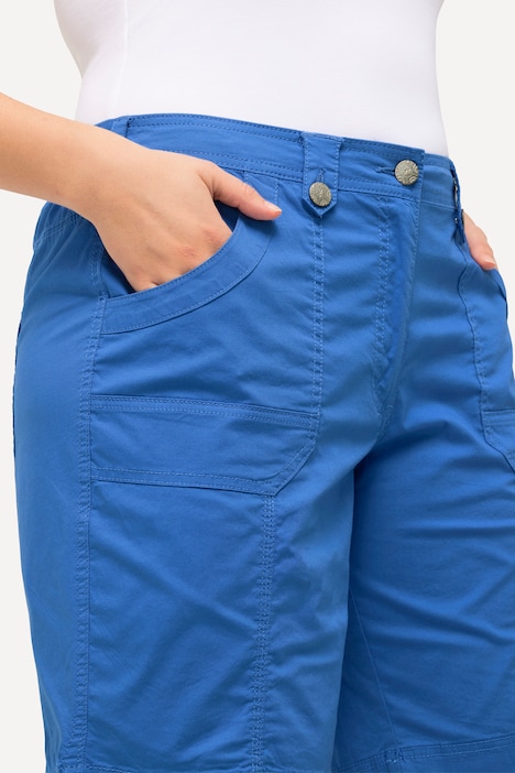 Cargo-Bermuda, Komfortbund, 4-Pocket-Schnitt