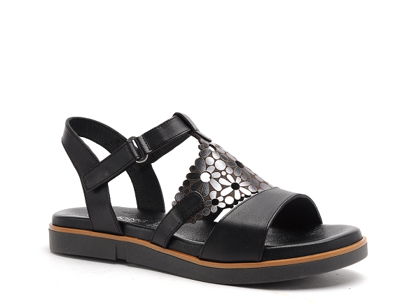Dorking nu pieds plats femme d8732 txla noir