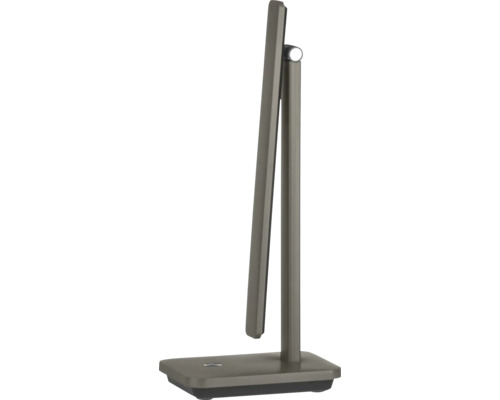 LED oplaadbare tafellamp met touchdimmer, 3,6 W, 360 lm, 3000-6500 lm, HxB 35x33 cm, Iniesta cappuccino