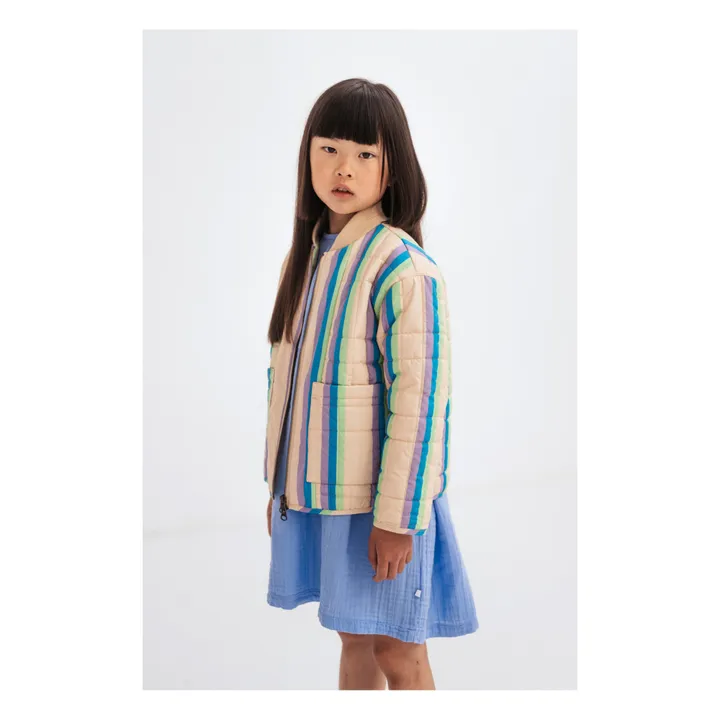 Repose AMS Veste Coton Bio Matelassée | Rose pêche