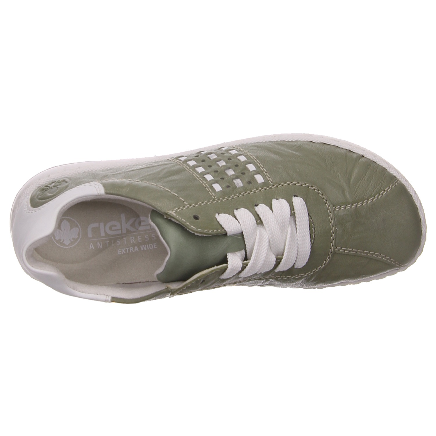Rieker Schnürschuhe grün grün