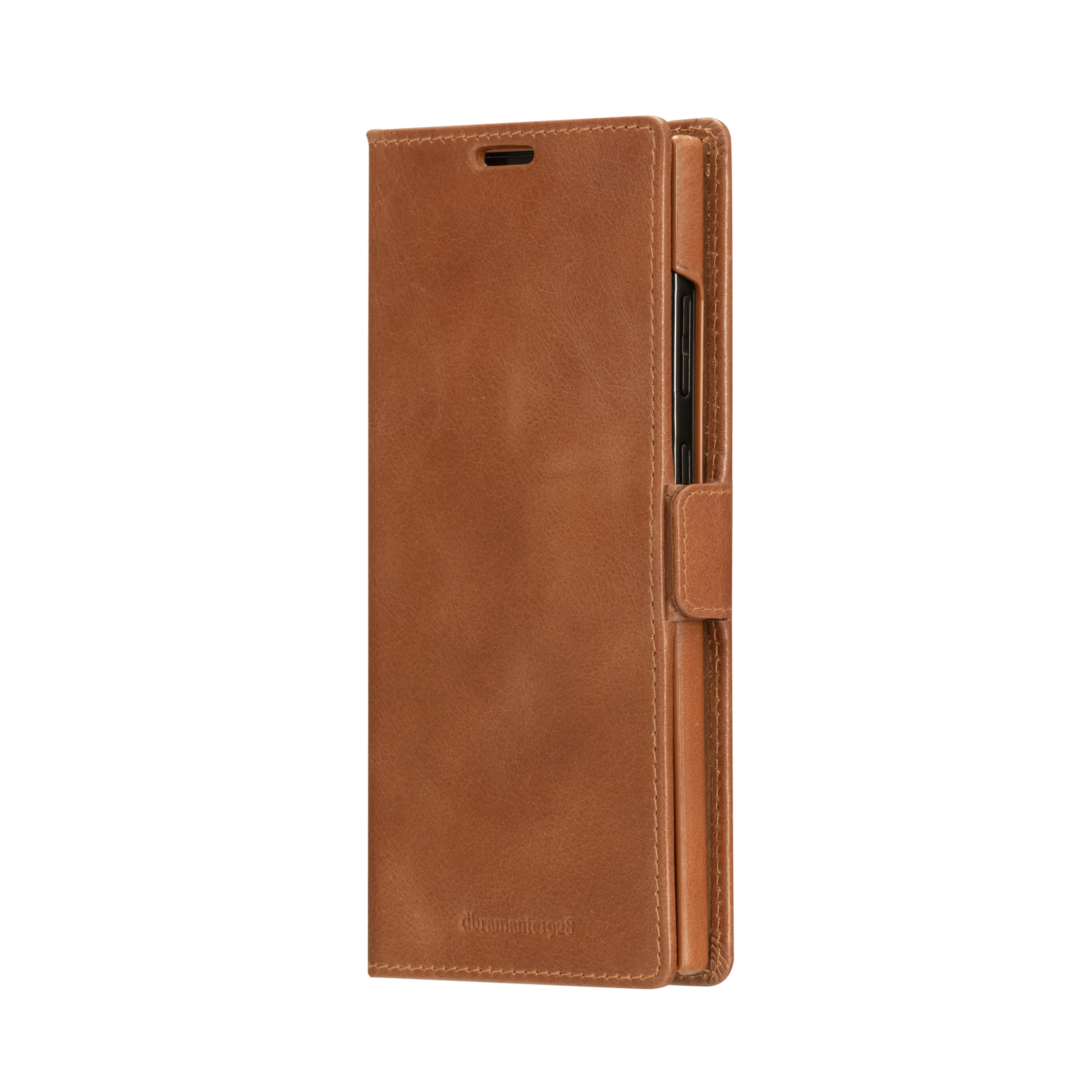 Samsung Galaxy S23 Ultra 5G 2in1 Wallet Case Echtleder Tasche mit RFID Schutz Lynge (LYSUGT001765) - Tan