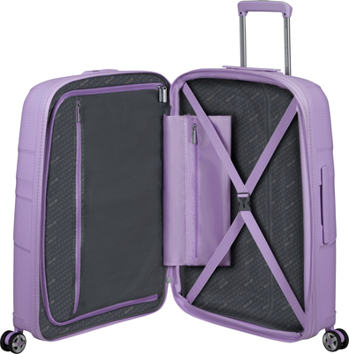 American Tourister StarVibe Spinner Koffert 70-77L, Digital Lavender