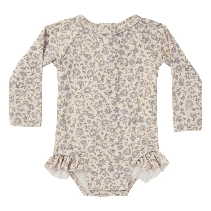 Quincy Mae Maillot 1 Pièce Fleuri | Ecru