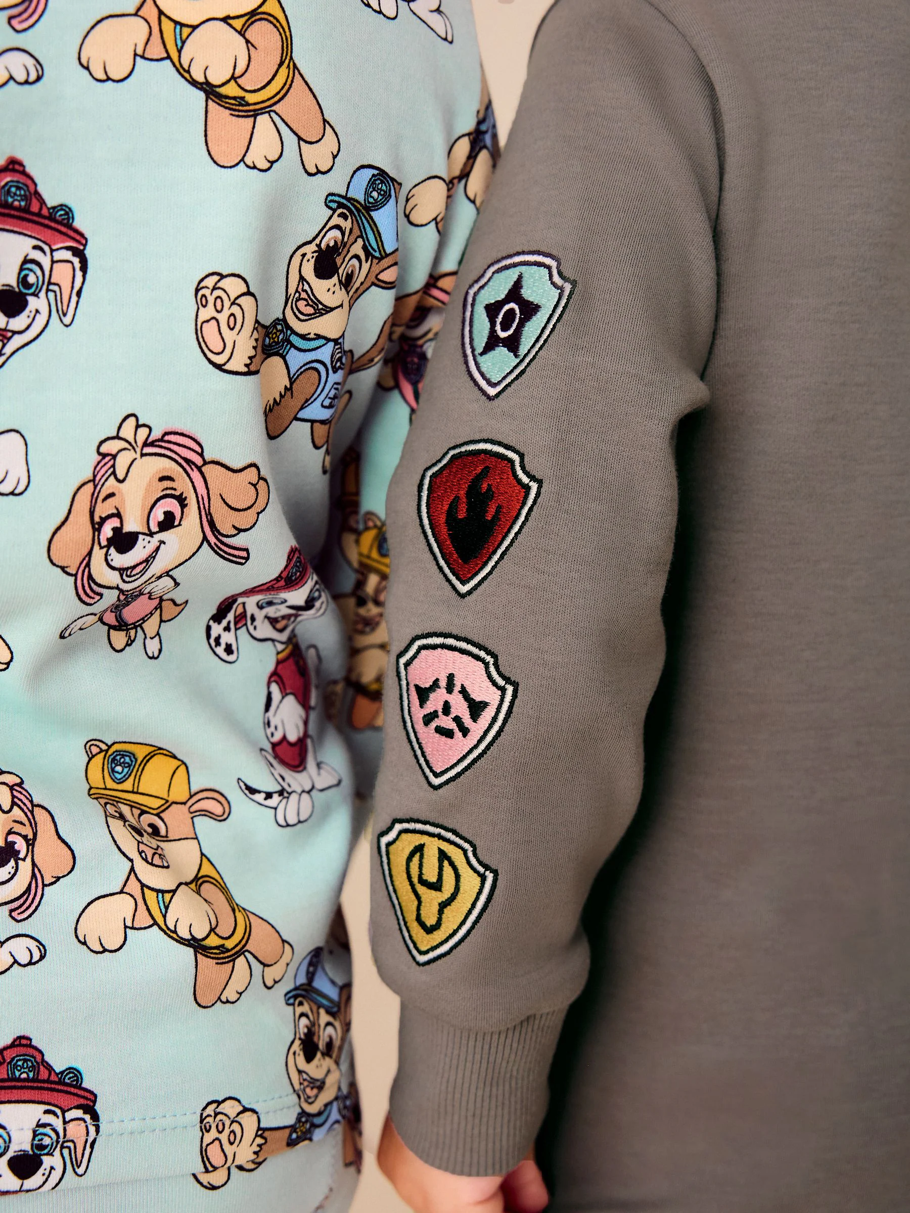 Blauw/grijs PAW Patrol - Verpakking van 2 knusse pyjama's (9mnd-9jr)