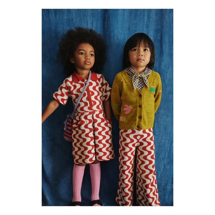 Misha & Puff Robe Sienna Jacquard | Rouge