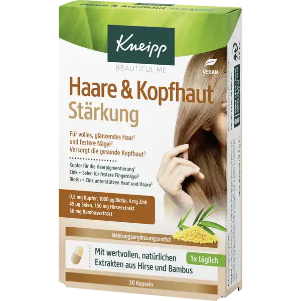 Haare & Kopfhaut Stärkung Kapseln BEAUTIFUL ME