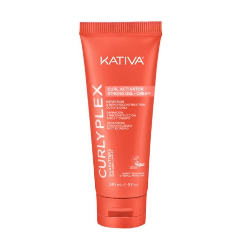 Kativa Curly Plex Ativador Gel-Creme Forte 240ml