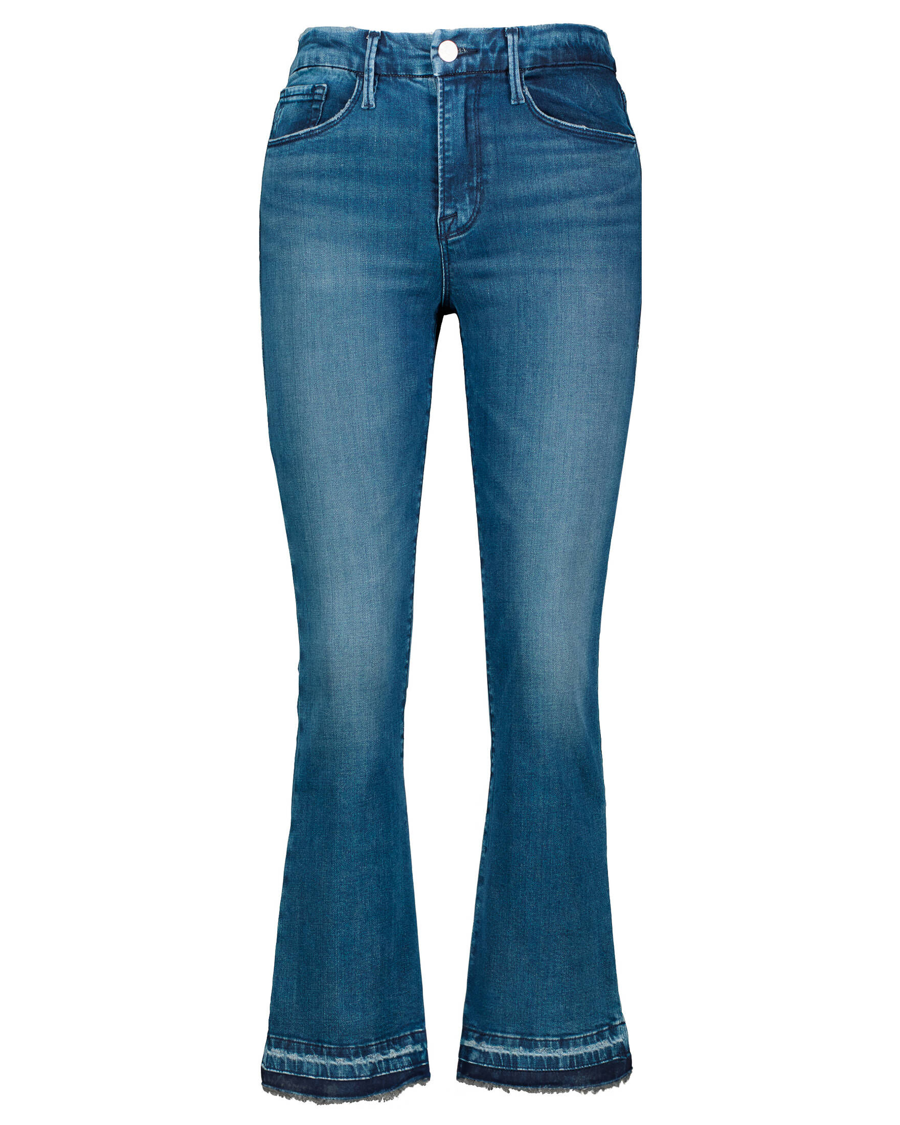 Frame| Damen Jeans Bootcut Cropped