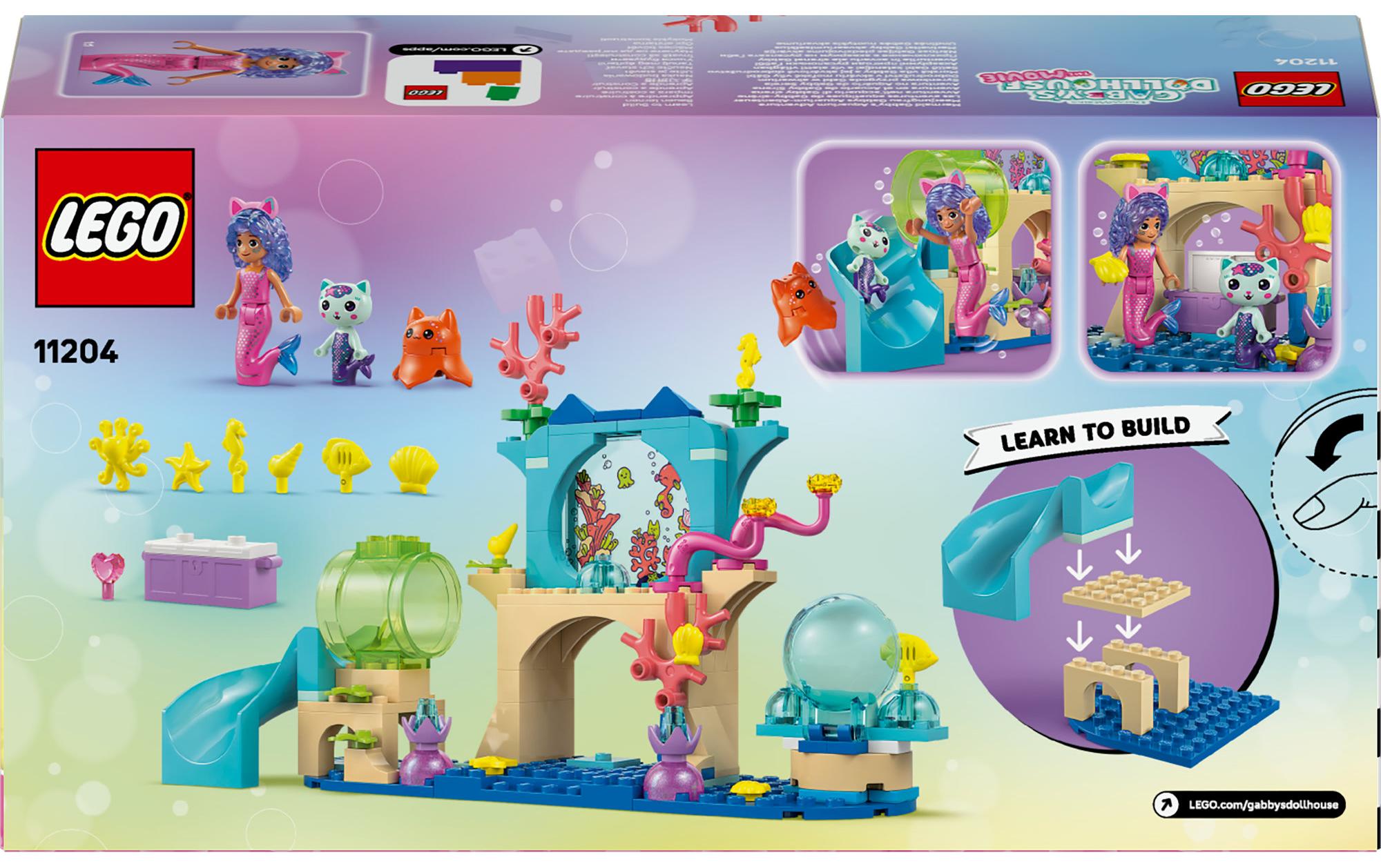 Gabby's Dollhouse Meerjungfrau Aquarium Abenteuer 11204Ein buntes Aquarium zum Erkunden
