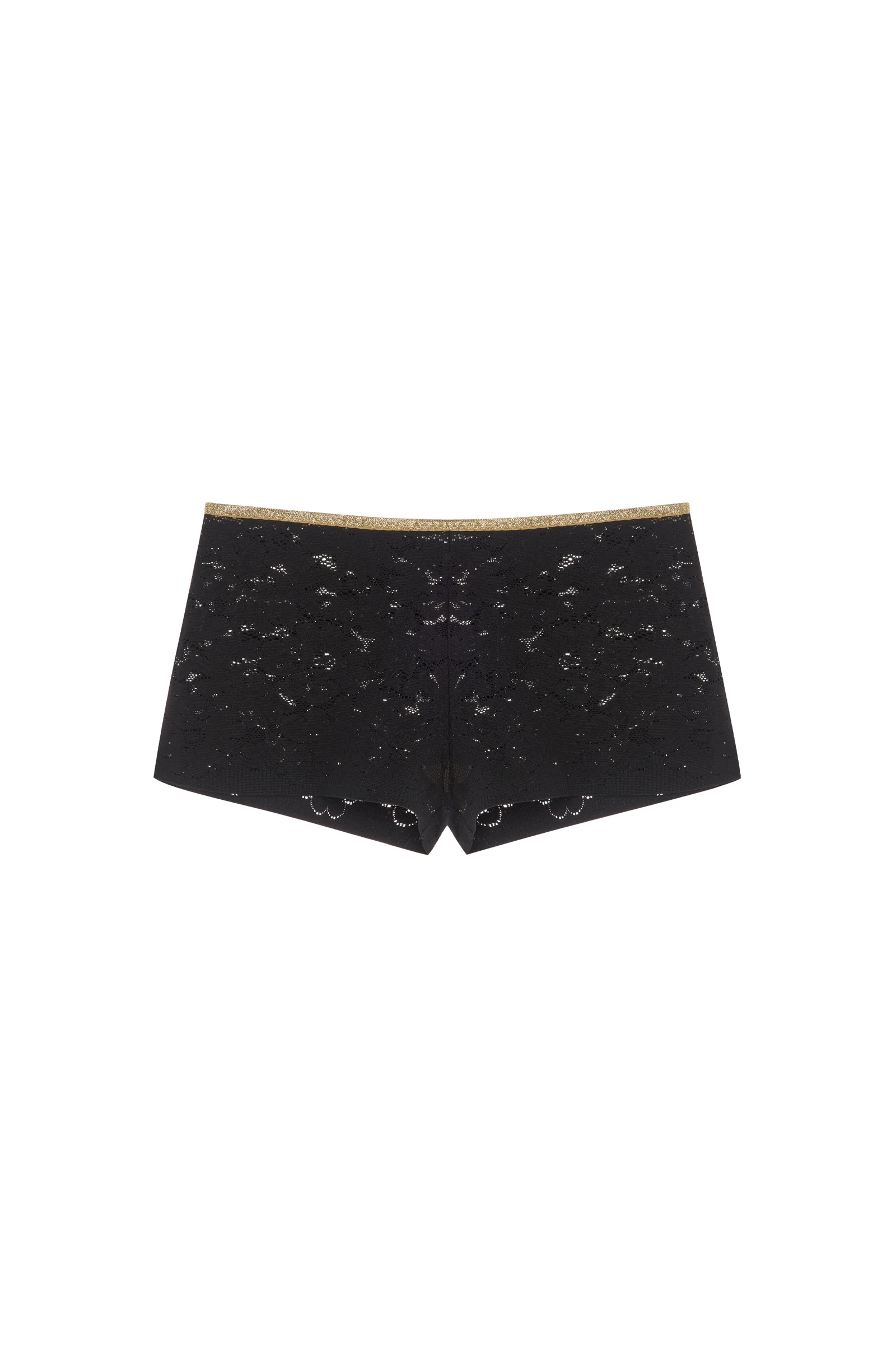 dylan Shorty noir en dentelle et lurex Noir
