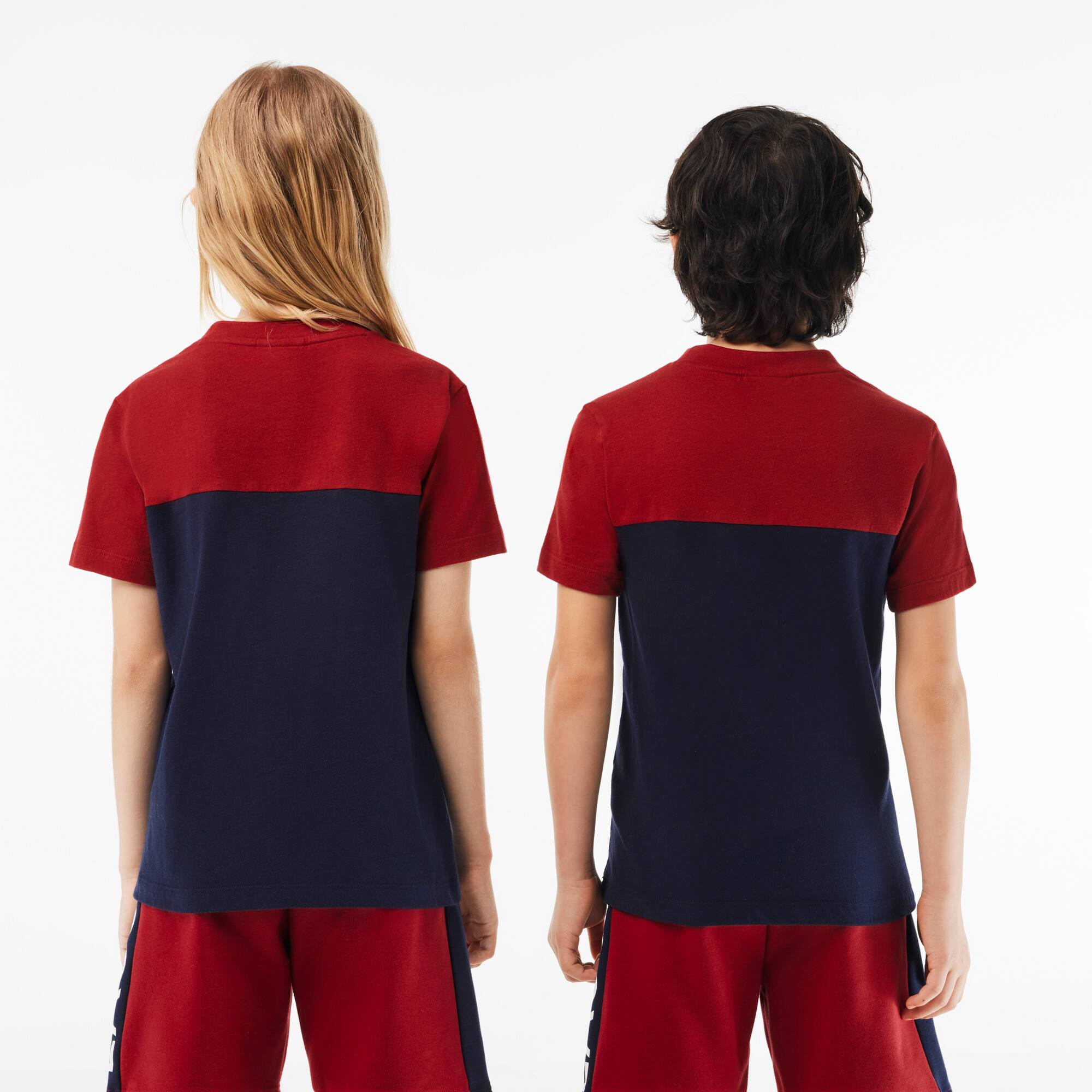 Kinder LACOSTE T-Shirt aus Bio-Baumwoll-Jersey T-Shirts & Hemden - Rot - Lacoste - Kinder