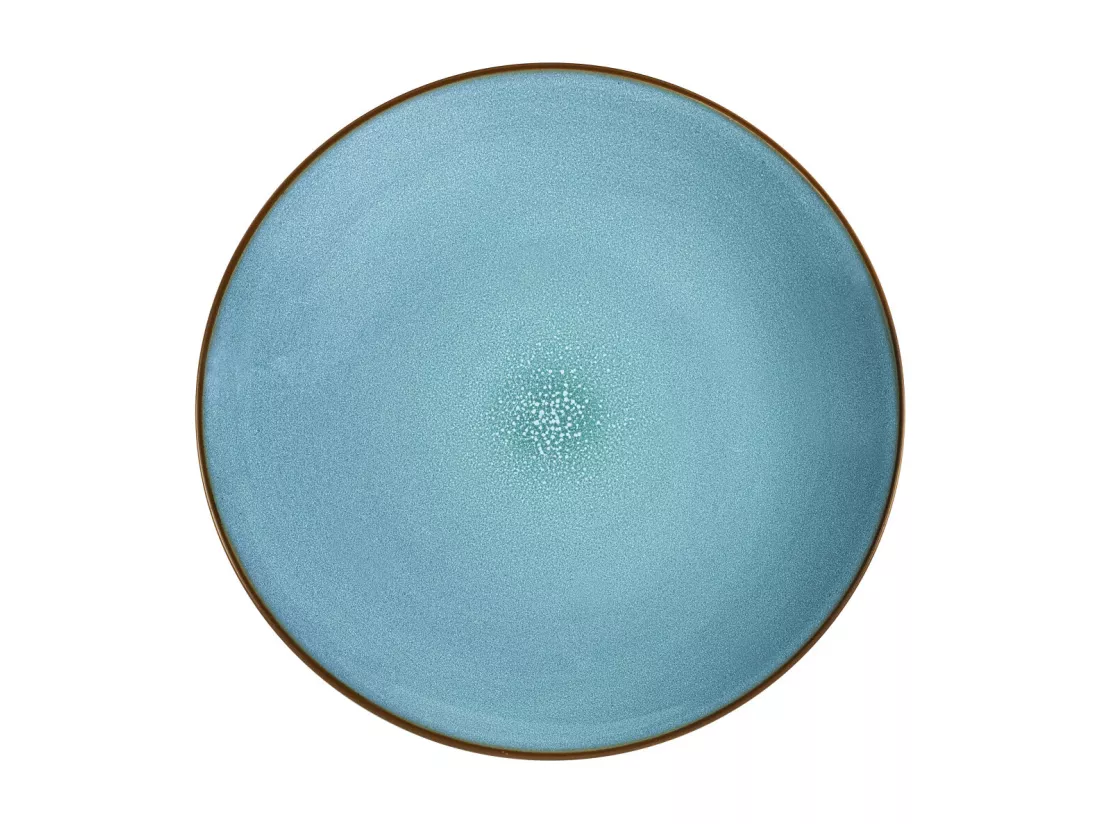 Feeling Turquoise - Assiette plate 26.5 cm (lot de 6)