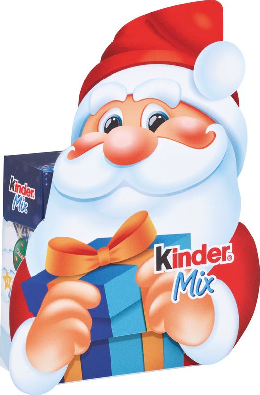 Kinder - Kerstman Mix - Chocolade - 102 g - Diverse Smaken