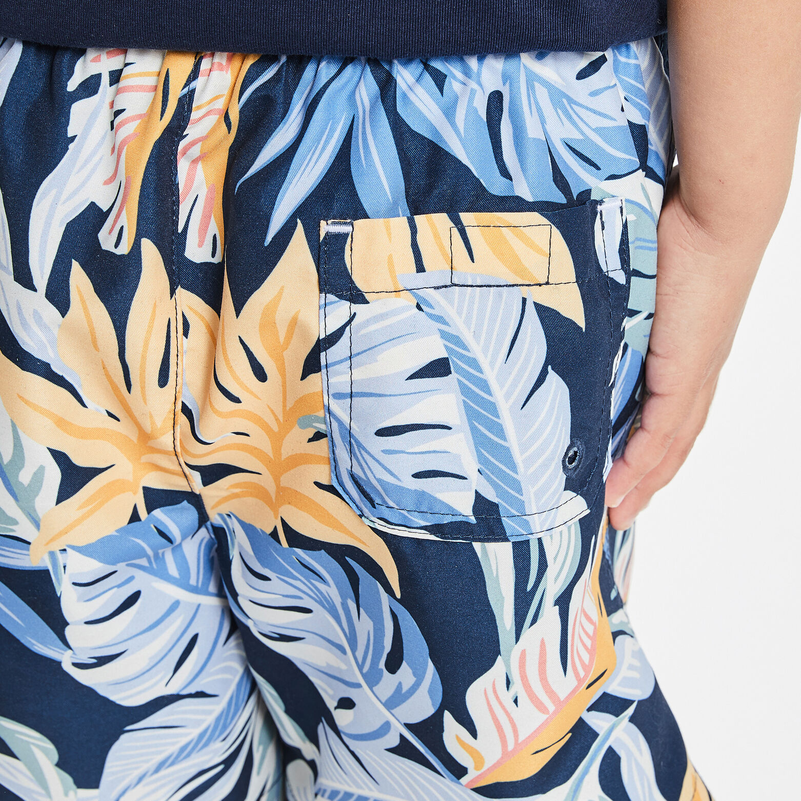 Maillot de bain imprimé Bleu moyen