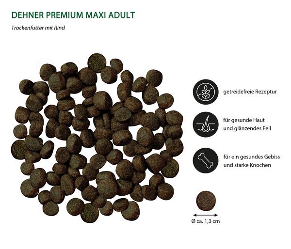 Dehner Premium Trockenfutter für Hunde Maxi