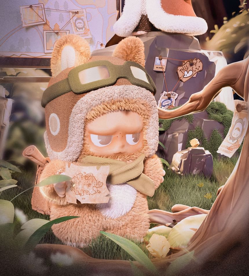 TOYCITY - MONBOO Characters - Forest Town Series Pluchen Pop (7 Types) (Blind Box)
