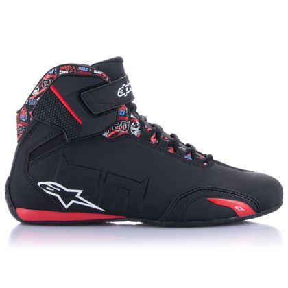 Baskets Alpinestars FQ20 FABIO QUARTARARO SEKTOR - Noir / Rouge