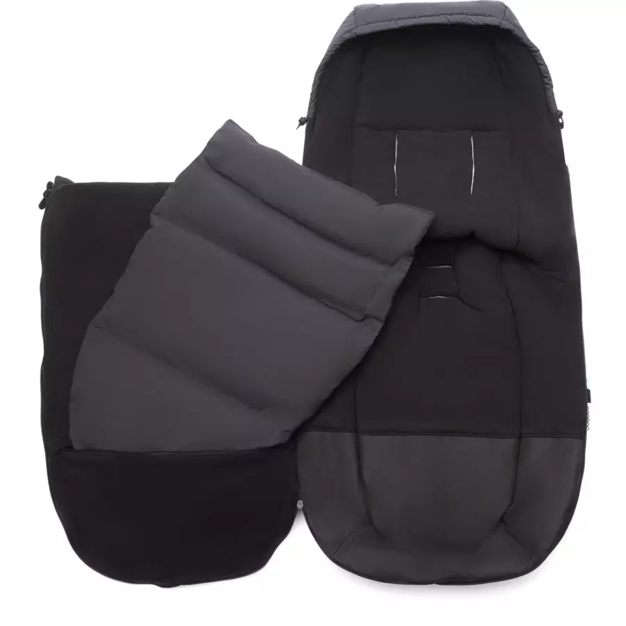bugaboo Winterfußsack Performance Midnight Black
