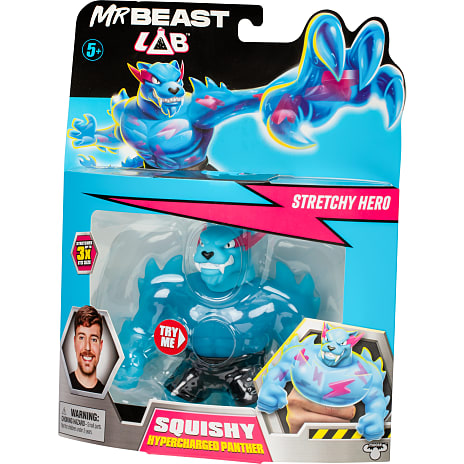 MrBeast Lab Stretch Hero figurer – flere varianter – assorteret