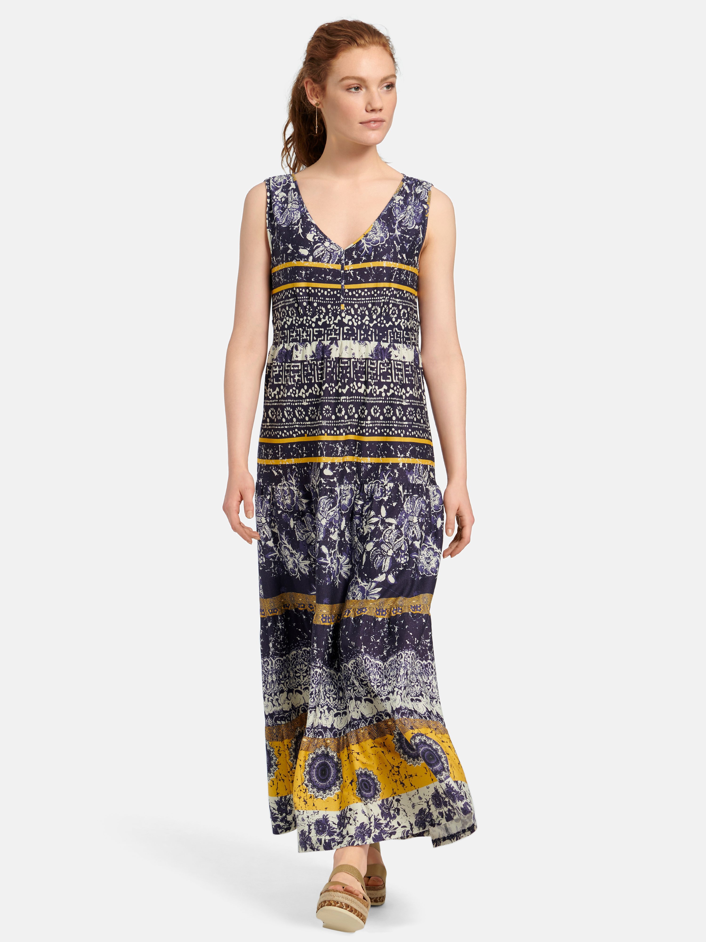 Ärmelloses Jersey-Kleid