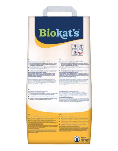 Biokat's Classic 3 In 1 - Kattenbakvulling