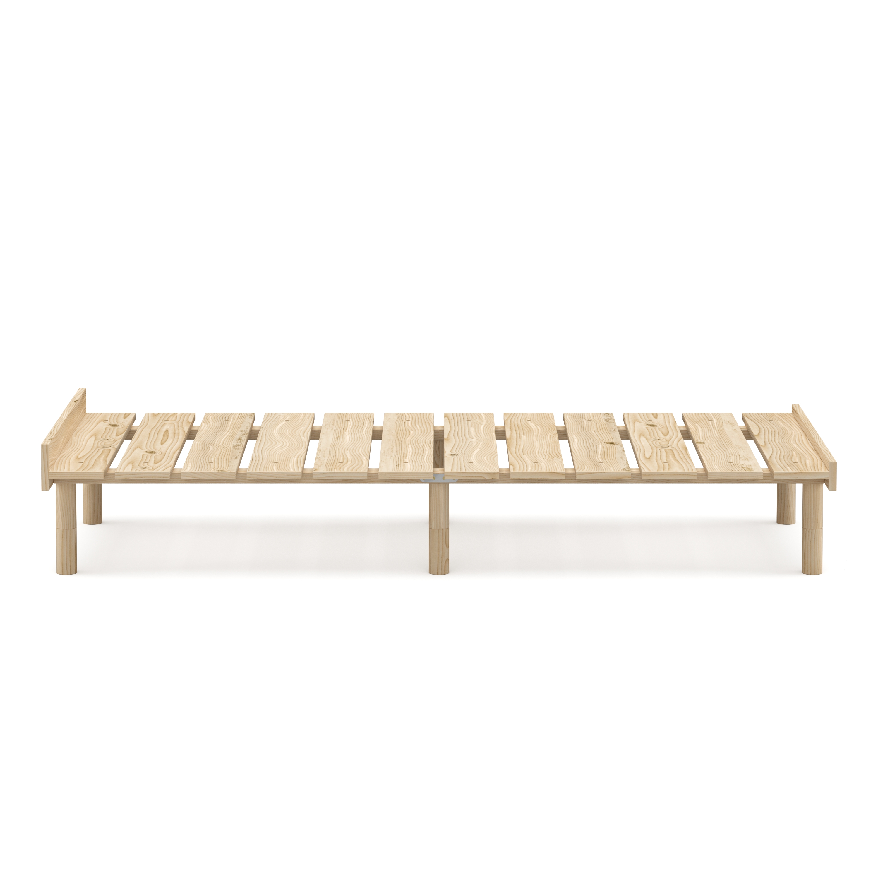 Futonbett Holzbett KIOTO 90 x 200 cm