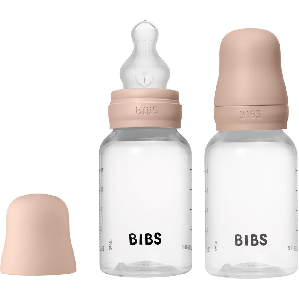 Køb Bibs Blush Baby Flaske Round Silikone 2-Pak 150 Ml Slow Flow
