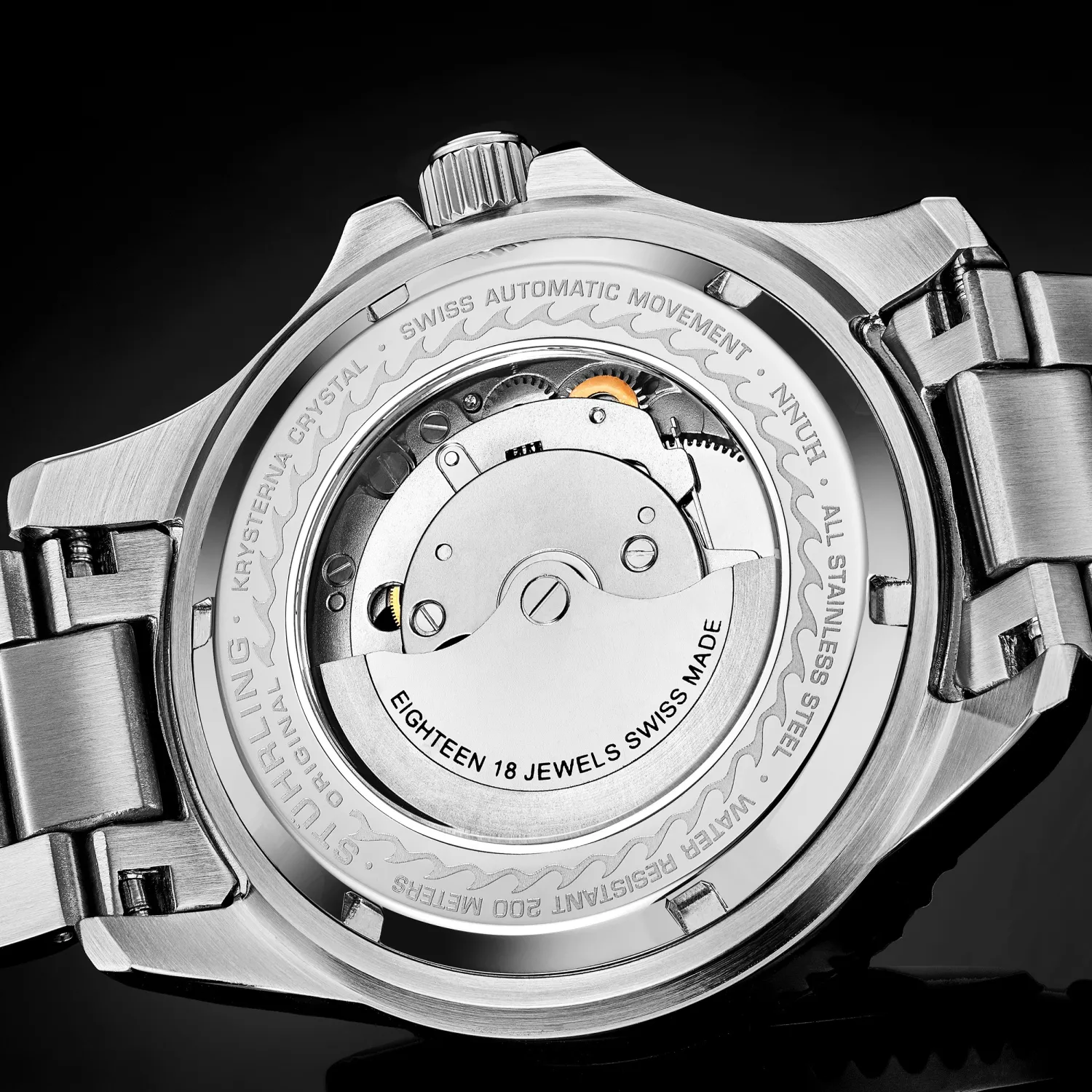 Stührling Swiss Movement Automatic Depthmaster 883H.03