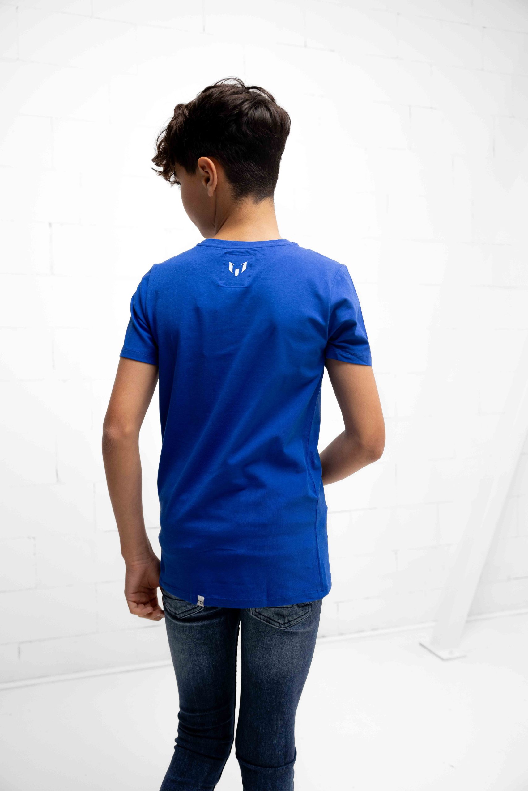 Vingino x Messi Logo T-Shirt Kids Donkerblauw