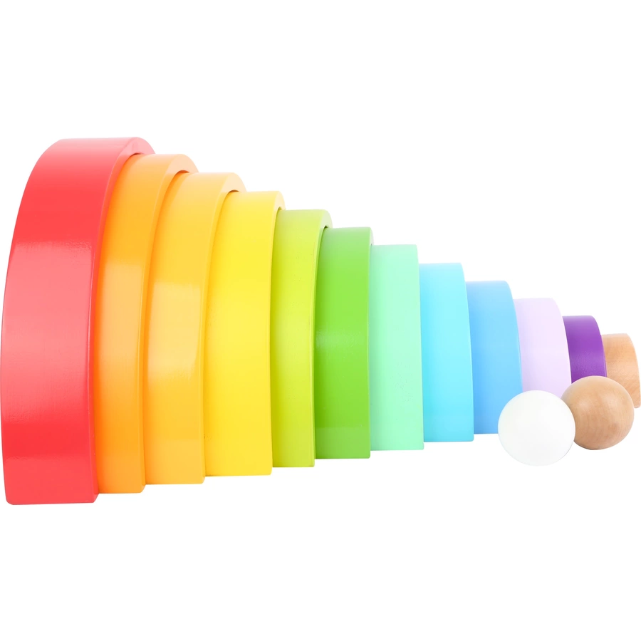 small foot® Holzbausteine Regenbogen XL