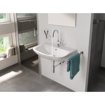GROHE Start Flow L-size éénhendel wastafelkraan met waste Chroom